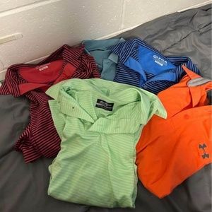 Mens Polo Golf Shirts Small
